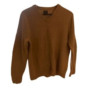 J. Crew Men's Tan V-Neck Sweater